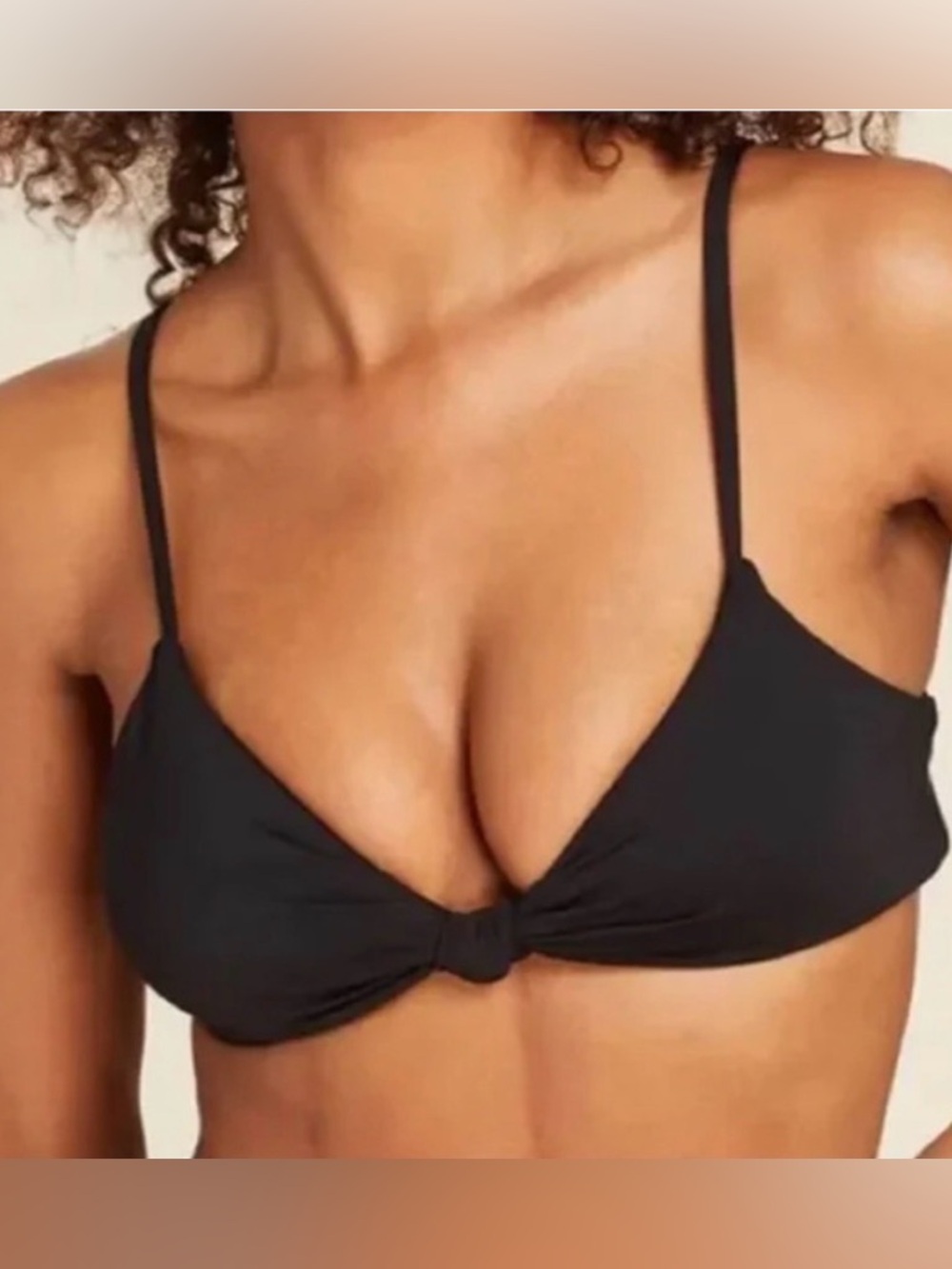 Andie Black Santorini BikiniTop